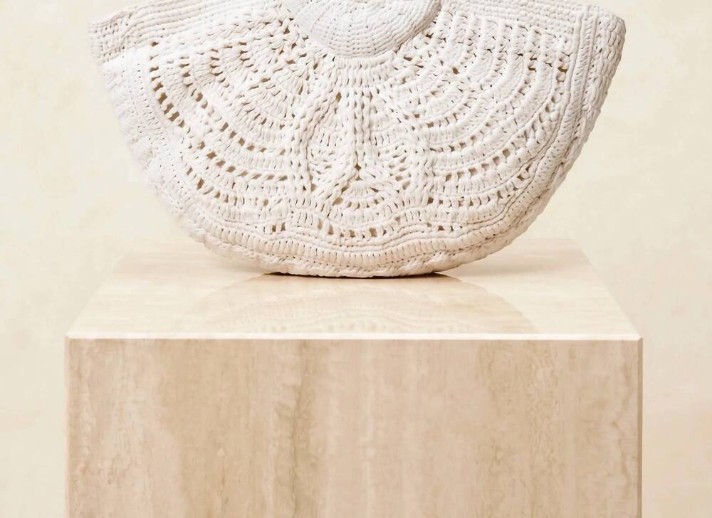 NEW CLEOBELLA women's ora crochet bag in ivory